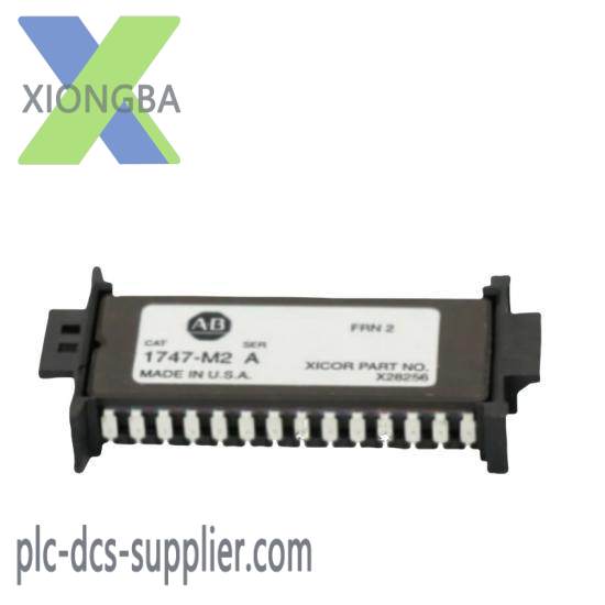 1747-m2_4k_slc_500_memory_device_2.jpg Allen Bradley 1747-M2 SLC 500 EEPROM Memory Module