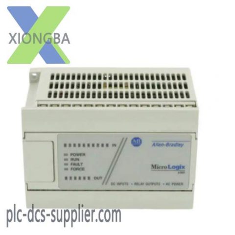 Rockwell Automation 1761-L16BWA MicroLogix 1000, 120/240VAC, 10-In-24VDC/6-Out-Relays