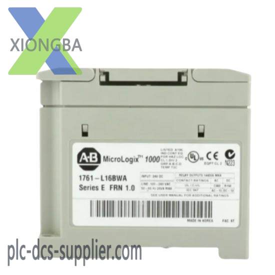 1761-l16bwa_micrologix_1000_120_240vac_10-in-24vdc_6-out-relays_2.jpg Rockwell Automation 1761-L16BWA MicroLogix 1000, 120/240VAC, 10-In-24VDC/6-Out-Relays