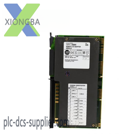 1771-as_plc2_3_i_o_remote_adapt_module_1.png AB 1771-AS PLC2&3/I/O Remote Adapt Module - Control Systems Integration