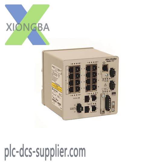 1783-bms12t4e2cgp_ethernet_switch.jpg GE Fanuc 1783-BMS12T4E2CGP Ethernet Switch, Compact Modular Network Device
