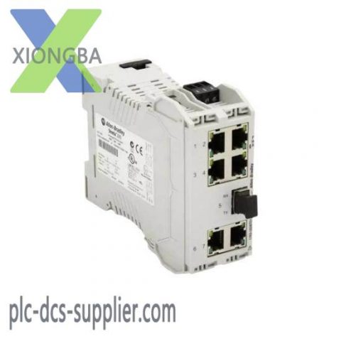Allen-Bradley 1783-US06T01F Stratix 2000 Ethernet Switch, High-Performance Network Integration