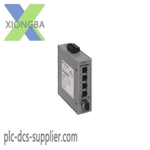 Allegro MicroSystems 1783-US4T1F Stratix 2000 Industrial Unmanaged Ethernet Switch, Advanced Networking Solutions for Heavy Duty Applications