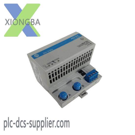 1797-acnr15_flexex_controlnet_adaptor.jpg Rockwell Automation 1797-ACNR15 FlexEx ControlNet Adaptor - Industrial Automation Module