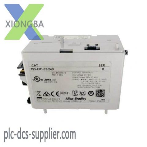 Mitsubishi 193-EIO-63-24D | I/O Overload Control Relay Module