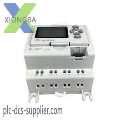 Rockwell Automation Micro810 12 I/O Smart Relay Controller, High-performance 12 Input/Output Control Module