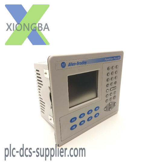 2711p-b4c20d_panelview_plus_400_color_keypad_touch.png GE PanelView Plus 400 2711P-B4C20D Color Keypad & Touchscreen