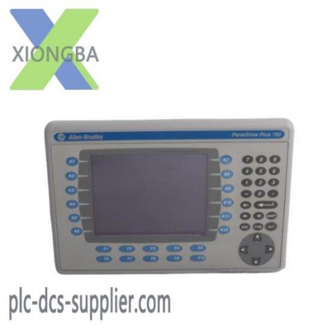 Rockwell Automation 2711P-B7C4D1 PanelView Plus 700 Keypad/Touch/Enet/RS232, 64MB, DC - Industrial Control Solution