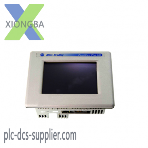 Allen-Bradley PanelView Plus 6 600 2711P-T6M5D8, Industrial HMI Solution