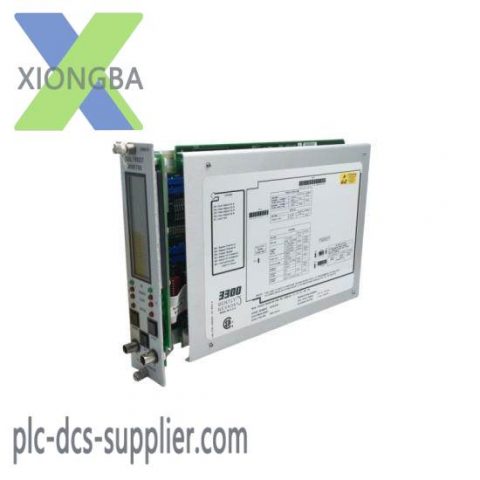 Bently Nevada 3300/20 Dual Thrust Monitor, Industrial Control Systems