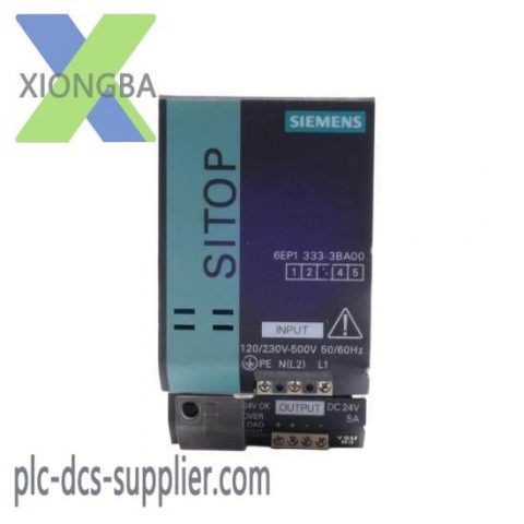Siemens 6EP1 333-3BA00 Power Supply, Industrial Automation Solutions