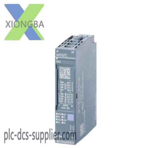 Siemens SIMATIC ET 200SP, Analog Input Module, AI 4xRTD / TC High Feature