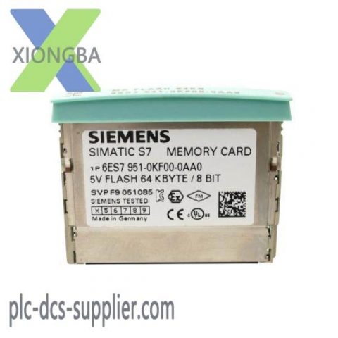 SIEMENS SIMATIC 6ES7951-0KF00-0AA0, Flash Memory Card