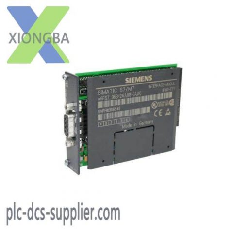 Siemens 6ES7963-2AA00-0AA0: Advanced Industrial Control Module