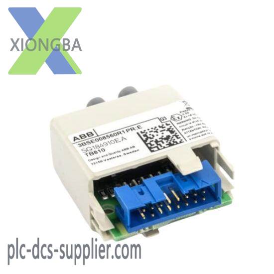 abb_3bse008560r1_tb810_modulebus_optical_port.jpg ABB 3BSE008560R1 TB810 Modulebus Optical Port, Industrial Automation Module