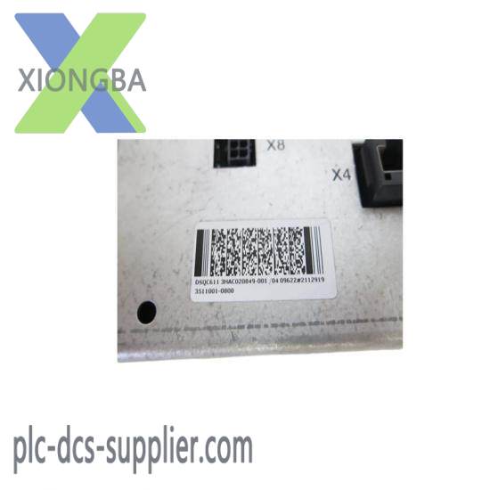 abb_3hac020849-001_contactor_board_unit_dcs_module_1.jpg ABB 3HAC020849-001: Advanced DCS Module for Industrial Automation