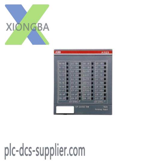 abb_ai523_1sap250300r0001_analog_input_module.jpg ABB AI523 1SAP250300R0001: Precision Analog Input Module, Unmatched Scalability & Cost-Effectiveness