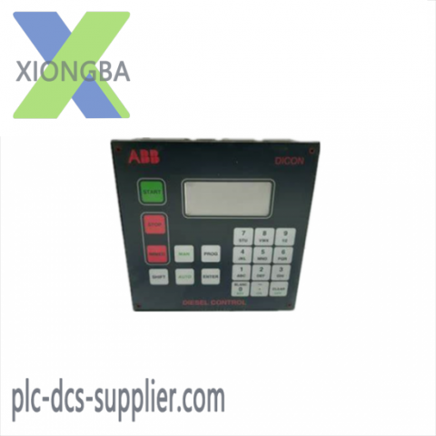 ABB CMA112 Diesel Control Display Panel