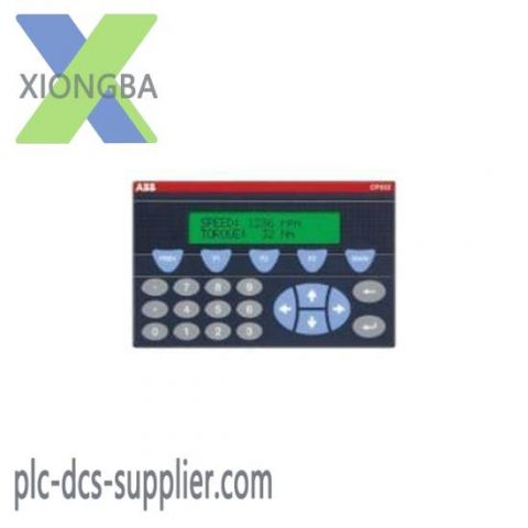 ABB CP502 RS232 Control Panel - Advanced Automation Solution for Industrial Applications