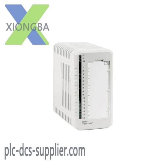abb_di811_digital_input_48v_16_ch.jpg ABB DI811 - High-Voltage Digital Input Module, 48V, 16 Channels, PLC Accessories