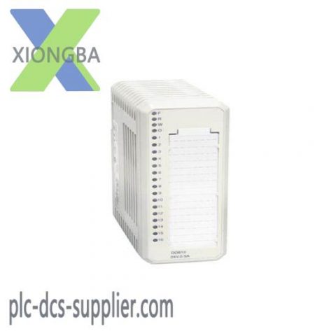 ABB DO810 Digital Output Module for 24V DC, 16 Channels; Manufacturer: ABB