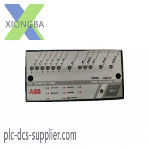 ABB ICSF08D1 Remote Unit - Industrial Automation Control Module
