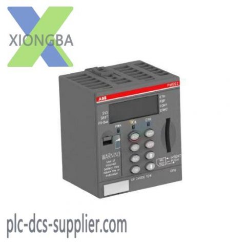 ABB PM590-ETH, 1SAP150000R0270 - Programmable Logic Controller, Industrial Automation