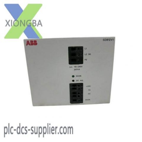 ABB SD812V1, 3BSC610045R2 - Precision Power Supply Module
