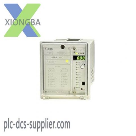 ABB SPAJ140C-AA, Current und Earth Fault Relay for Industrial Control Systems