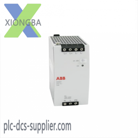ABB SS832 3BSC610066R1 Power Supply: Advanced Industrial Automation Solution