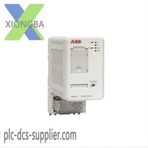 ABB TB820v2 Modulebus Cluster Modem - High-Performance Redundant Optical Modem for Industrial Automation
