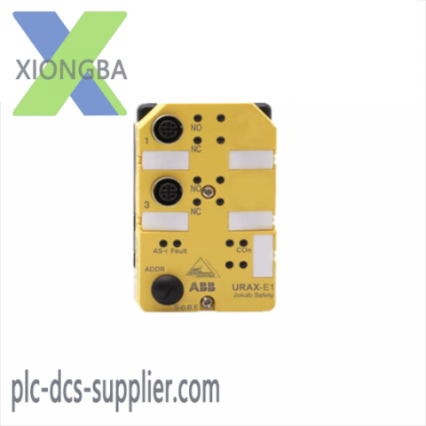 ABB URAX-E1/2TLA020072R0600: Safe Input Slave for Reliable Control Systems