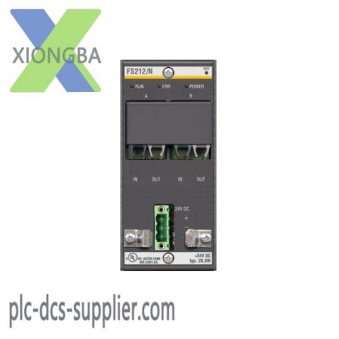 Bachmann FS212/N FastBus Slave Module, 24 VDC, 17 W, PLC