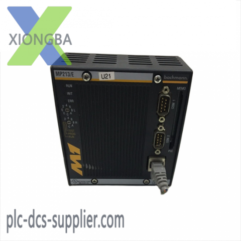 Bachmann MP213/E CPU Module - Advanced Industrial Control Solutions