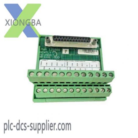 BENTLY NEVADA 125808-02A: Advanced Terminal Block Board for Industrial Control Systems