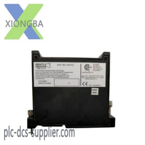Bently Nevada 1701/15 Proximitor Input Monitor; Manufacturer: Bently-Nevada