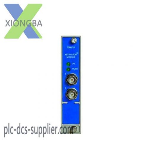 Bently Nevada 3500/25-01-03-00 Enhanced Keyphasor Module: Advanced Industrial Control Solution