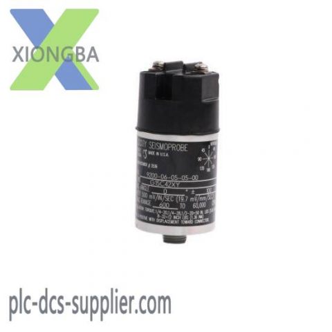 Bently Nevada 9200-06-05-05-00: Seismic Proof Velocity Sensor, Precision Engineering for Industrial Control