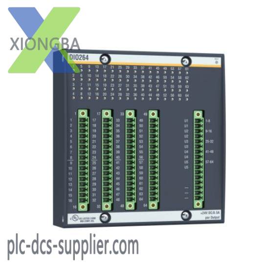 dio264_digital_input_output_module_bachmann.jpg Bachmann DIO264 Digital Input/Output Module