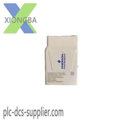 Emerson 12P4629X042 KL3022X1-BA1 Analog Output 4-20mA HART Module