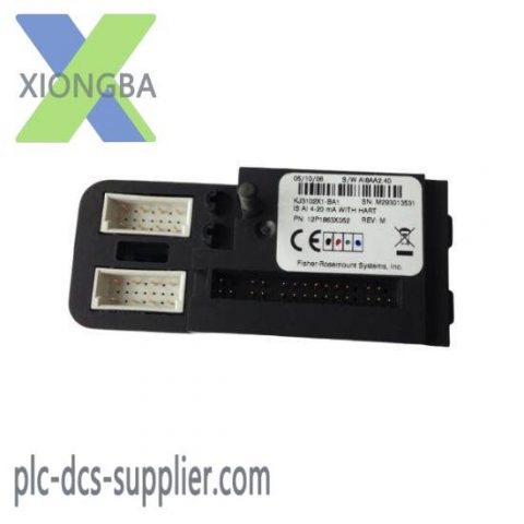 Emerson CE4003S6B1 - Advanced Analog Input Module, Designed for Industrial Control Applications