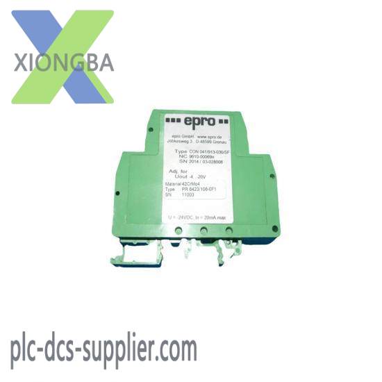 emerson_con041_913-030_sf_epro_eddy_current_signal_converter.jpg Emerson CON041/913-030/SF EPRO Eddy Current Signal Converter