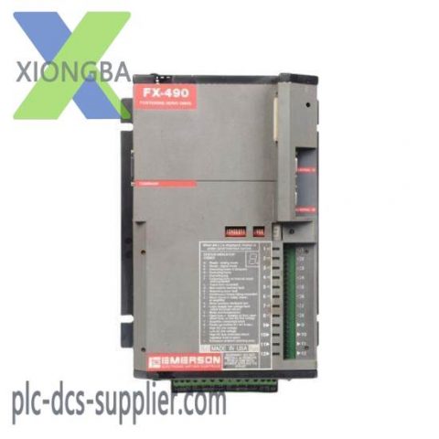 Emerson DeltaV FX490 Servo Driver - High-Precision Control, Robust Performance