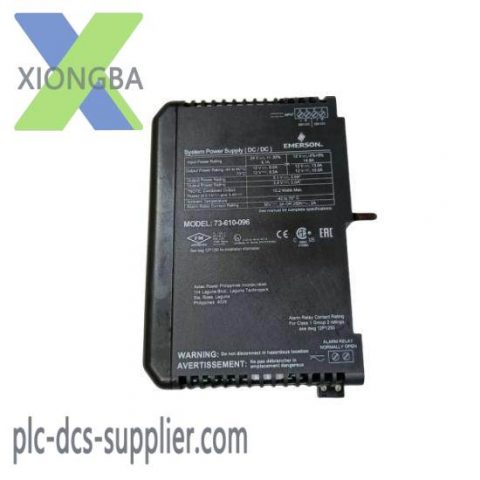 Emerson DeltaV KJ1501X1-BC3 Power Supply Module