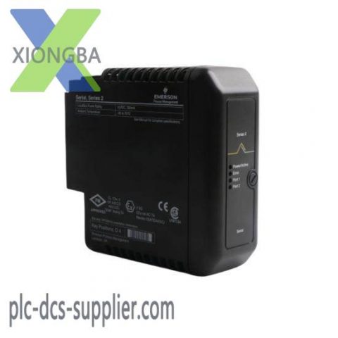 Emerson DeltaV VE4006P2 KJ3241X1BA1 12P2506X062 Redundant Serial Interface Card - Industrial Automation Solutions
