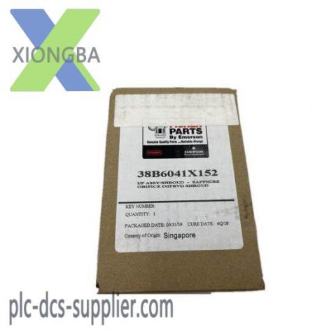 EMERSON Fisher 38B6041X152 Controller - Precision Control Module for Industrial Automation