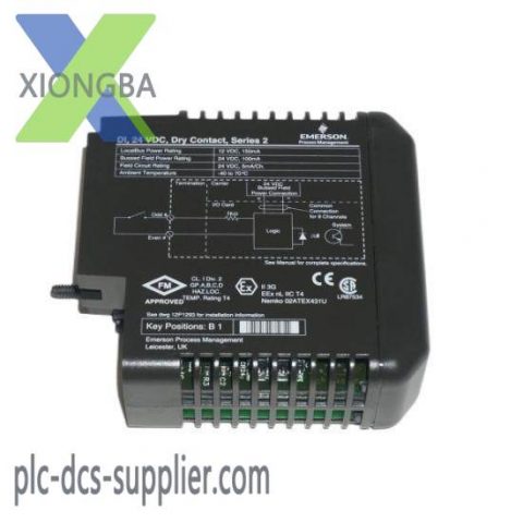 EMERSON KJ3201X1-BA1 | Discrete Input Card