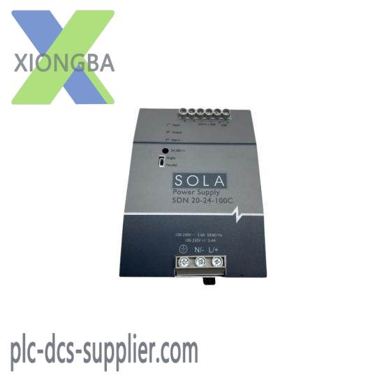 emerson_sdn20-24-100c_din_rail_power_supply_1.jpg EMERSON SDN20-24-100C DIN Rail Power Supply - High Efficiency & Reliable Power Solution