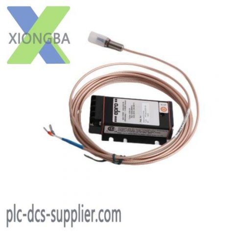 EMERSON TS/PR6423/01R-140 CON021 8mm Eddy Current Sensor - Precision Measurement for Industrial Control