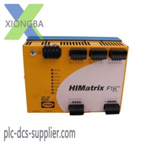 Hima F1 DI 16 01 Safety-Related Controller, Advanced Automation Solution